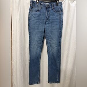 Carhartt Men's Straight‎ Fit Blue Denim Work Outdoor Jeans Size 32x36 EUC